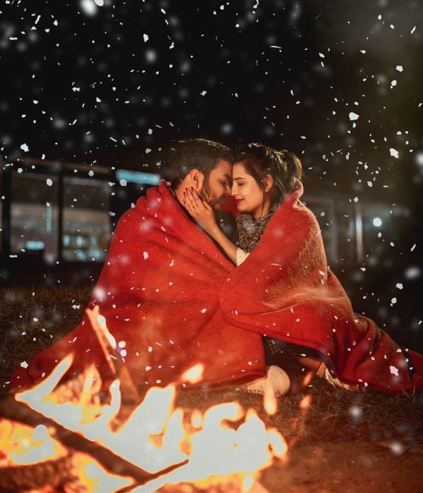 Himanshu & Shivani Bonfire Concept Preweddingshoot by Kmj Productions
